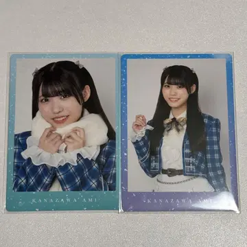 나의 파랑 카나자와 아미 트레이딩 카드 AB 저것은 페어리