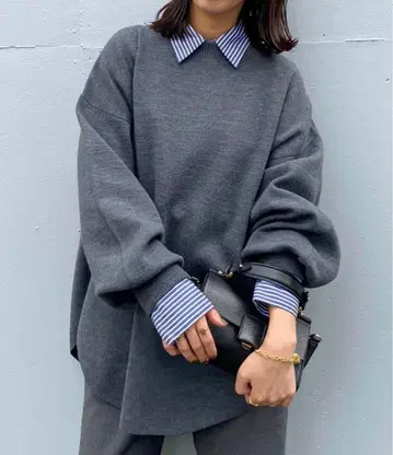 IENA 슈퍼 파인 스무스 풀오버