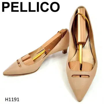 펠리코 아넬리 펌프스 스틸레토 베이지 37.5 이탈리아제