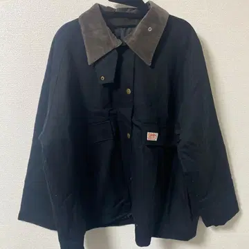 클래식 엘프 Java 코튼 워크 커버올 두꺼운 원단 점퍼 L