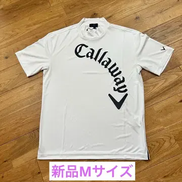 Callaway 남성용 골프 셔츠 M 화이트