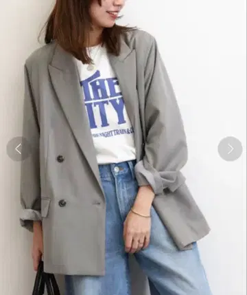 JOURNAL STANDARD relume 클리어 트윌 자켓