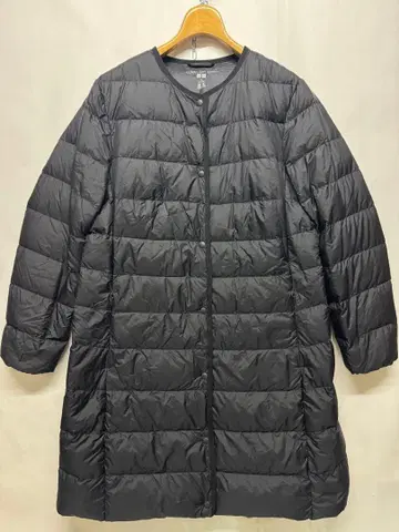 UNIQLO 유니클로 라이트 다운 코트 블랙 경량 수납 봉투 포함 XL