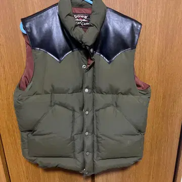 SugarCane 다운 베스트 L 사이즈 올리브