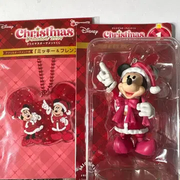 Disney 크리스마스 오너먼트 복권 2024 미키 미키 프렌즈 세트