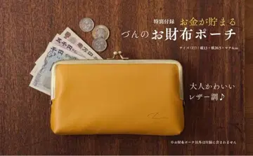 쥰의 가계부 쥰의 [이것이 갖고 싶었다!] 돈이 모이는 지갑 파우치