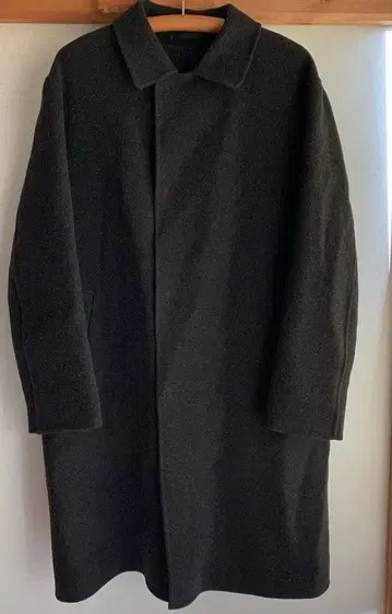 BEAUTY&YOUTH 리버 체크 발라 칼라 코트