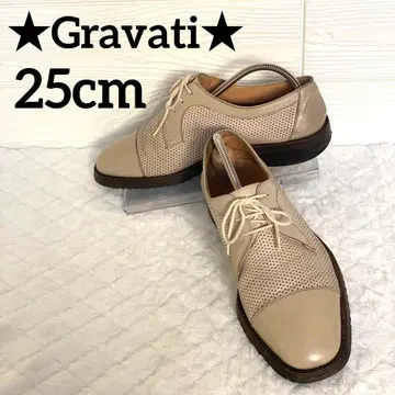 연말 세일 중 Gravati (그라바티) 펀칭 가죽 더비 슈즈