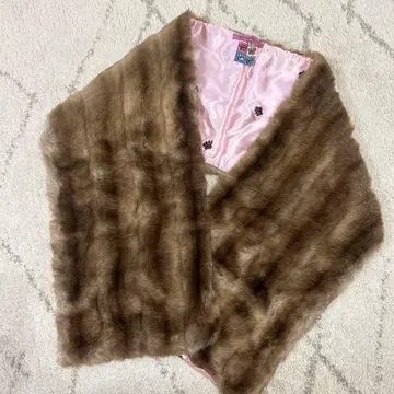 인조 모피 숄 미사용 새상품 프랑스제