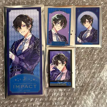IMPACT 랜덤 사진풍 카드 특전 티켓풍 카드 사계절 나기 아키라