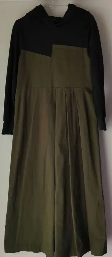 SCOT CLUB 후드 부착 롱 원피스