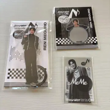 메구로 렌 SnowMan 3종 세트