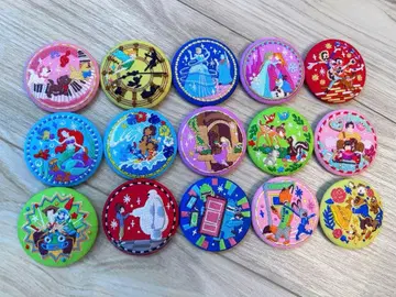 디즈니 자수 캔뱃지 2 컴플리트 세트