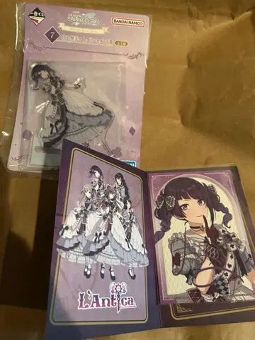 제일복권 샤니마스 다나카 마미미 아크릴 스탠드 안내장