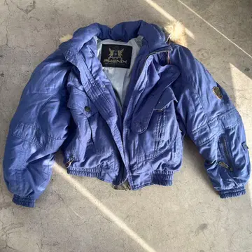 PHENIX 블루 N2B 다운 자켓