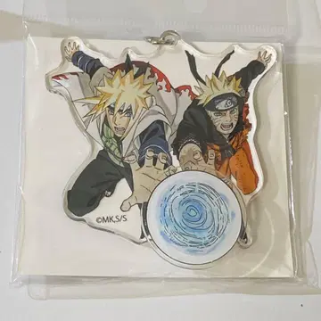 NARUTO 스핀 아크릴 키링 나루토 미나토