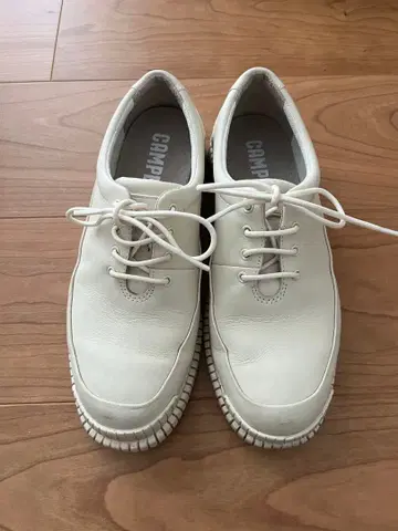 CAMPER 레이스 신발 화이트
