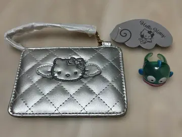 헬로키티 퀼팅 패스케이스 실버 & 한교동 반지