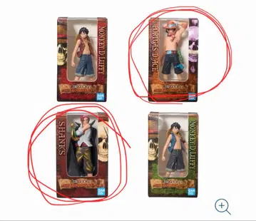 [ 새상품 미사용 ] 원피스 피규어 캡슐 토이 2개 세트