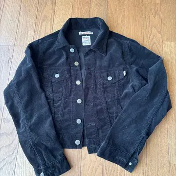 썸씽 코듀로이 자켓 블랙 M 사이즈