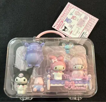 [ 미개봉 새상품 ] 산리오 마이멜로디 쿠로미 인형 세트 피아노짱