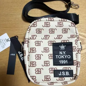 J.S.B. 로고 디자인 숄더백