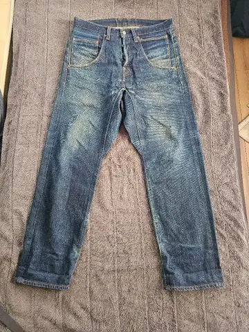 하드 히트 HARDHIT 힙 프린트 데님