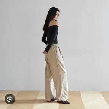 W tuck 이지 슬랙스 팬츠 searoomlynn