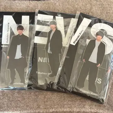 NEWS 코야마 케이치로 마스다 타카히사 카토 시게아키 아크릴 스탠드