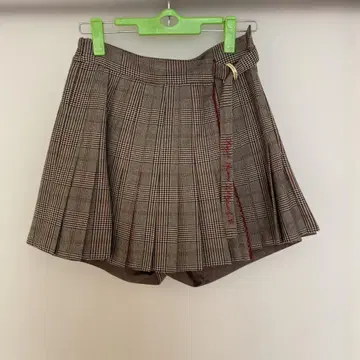 LIZLISA 체크 무늬 치마바지