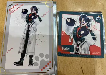 3SKM 괴성 고양이 코스터 엽서