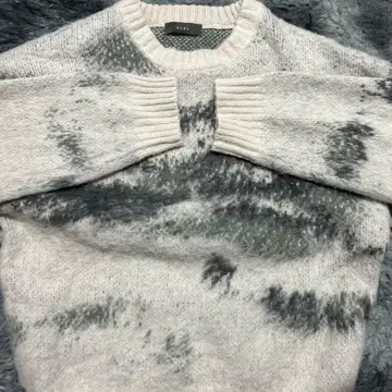 CLEL 그레이 계열 니트 스웨터 L