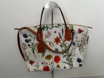 로베르타 피에리 꽃무늬 토트백 2way 플라워 ITALY 가죽
