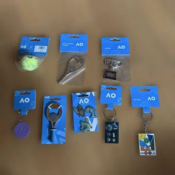 호주 오픈 AO 키링 핀뱃지 마그넷 8종 세트