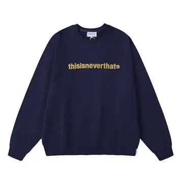 thisisneverthat T-Logo 크루넥 그레이 맨투맨