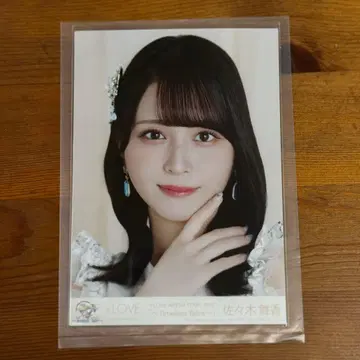 =LOVE 이코러브 사사키 마이카 브로마이드 아리츠아 2025 원반 봉입