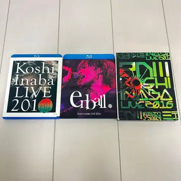 이나바 코시 솔로 LIVE Blu-ray 3장 세트
