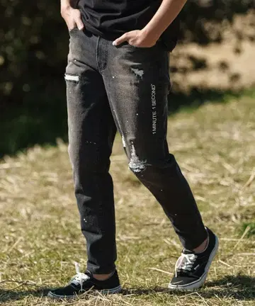 1minute 1second 데님 팬츠(1M24N030/L 사이즈)