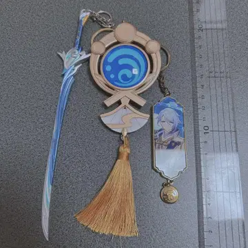 원신 카미사토 아야토 신의 눈 파란달 하쿠케이츠 키링