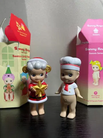 정품 SonnyAngel 산타클로스, 스위트 시크릿 파티시에 셰프