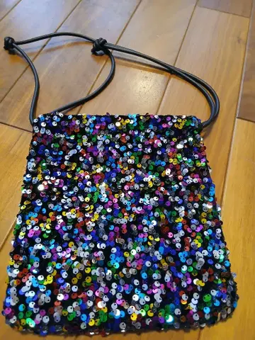 스팽글 숄더백
