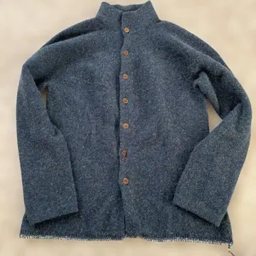 팔라스 팰리스 가디건 두꺼운 원단 믹스 니트