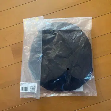 코듀로이 블랙 플랫 캡 프리 사이즈