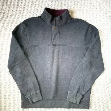 ORVIS 그레이 하프 지퍼 맨투맨 M