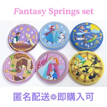 디즈니 자수 캔 배지 겨울왕국 라푼젤 피터 팬