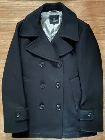 BEAUTY&YOUTH 블랙 더블 브레스트 코트 S 새상품급