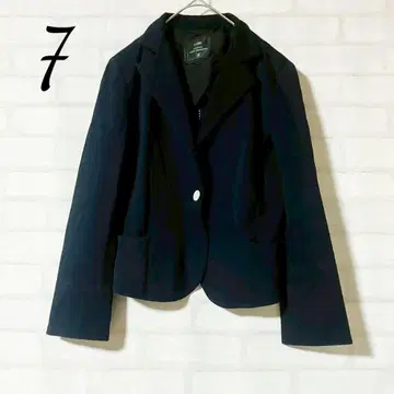 이네드 네이비 포멀 테일러드 자켓 7호 S