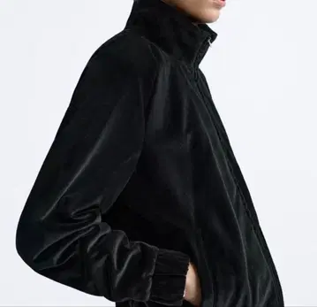 ZARA origins 벨벳 벨로아 자켓