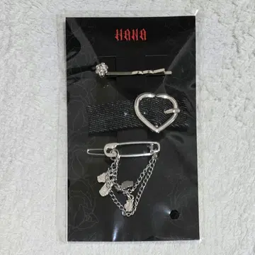 HANA [ BAD LOVE ] 공식 굿즈 헤어핀 세트