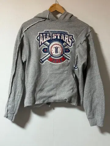 Simi Youth Baseball All Stars 후드티 짧은 기장